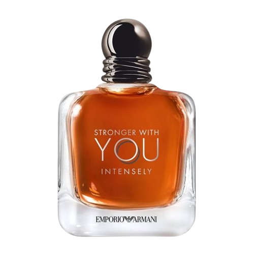 عطر مردانه جورجیو آرمانی مدل Stronger with you intensely حجم ۱۰۰ میلی لیتر