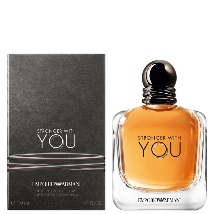 عطر مردانه جورجیو آرمانی مدل Stronger With You حجم ۱۰۰ میلی لیتر