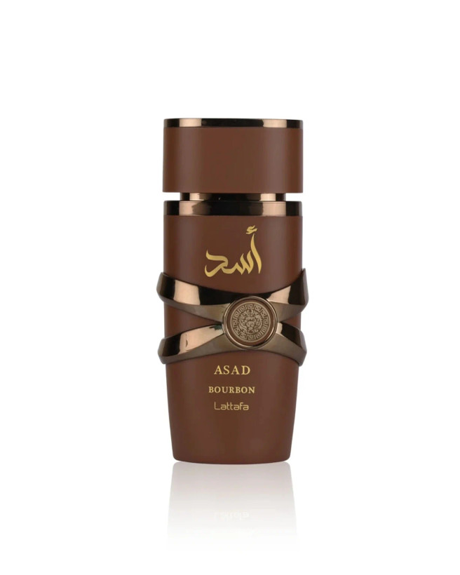 عطر ادکلن مردانه اسد قهوه ای بوربون لطافه